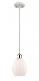 Eaton - 1 Light - 6 inch - White Polished Chrome - Mini Pendant (3442|516-1S-WPC-G81-LED)