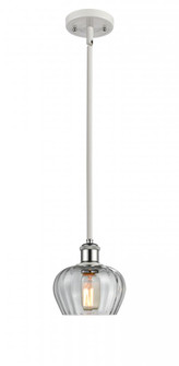 Fenton - 1 Light - 7 inch - White Polished Chrome - Mini Pendant (3442|516-1S-WPC-G92)