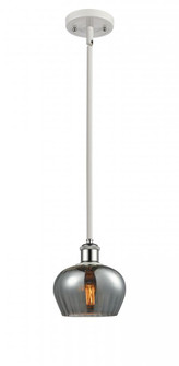 Fenton - 1 Light - 7 inch - White Polished Chrome - Mini Pendant (3442|516-1S-WPC-G93)