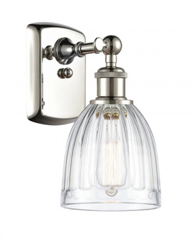 Brookfield - 1 Light - 6 inch - Polished Nickel - Sconce (3442|516-1W-PN-G442-LED)