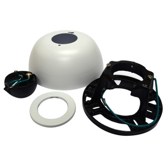 Ceiling Fan Sloped Ceiling Kit - 1-inch - Matte White - Wet Rated (90|SCK1-52MWW)
