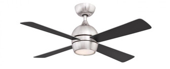 Kwad 44 inch Indoor Ceiling Fan with LED Light Kit - Brushed Nickel (90|FP7644BN)