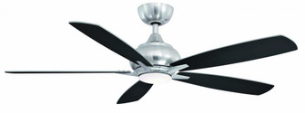 Doren 52 inch Indoor Ceiling Fan with LED Light Kit - Brushed Nickel (90|FP8533BN)