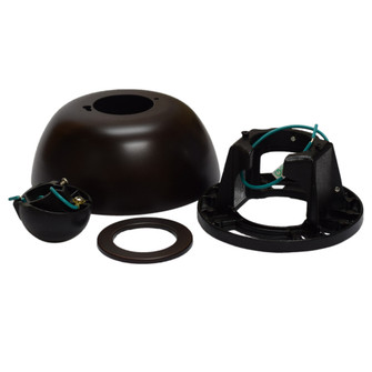 Ceiling Fan Sloped Ceiling Kit - 1-inch - Dark Bronze - Wet Rated (90|SCK1-52DZW)