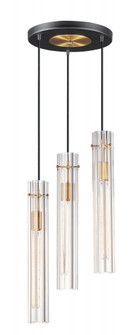 Flambeau-Chandelier (19|16123CLBKAB)