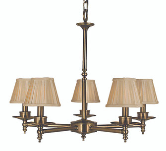 5-Light Mahogany Bronze Sheraton Dining Chandelier (84|2515 MB)