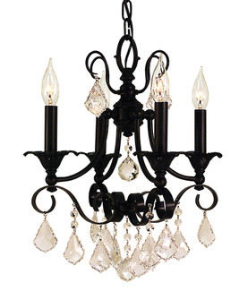 4-Light Brushed Nickel Liebestraum Mini Chandelier (84|2974 BN)