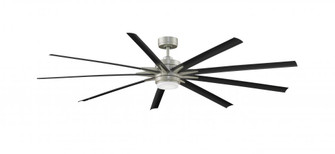 Odyn 84 inch Indoor/Outdoor Smart Ceiling Fan with LED CCT Select Light Kit (90|FPD8159BNWBL)