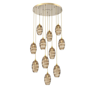 Ellisse Round 11pc Multi-Pendant (1289|CHB0035-11-GB-OB-C01-E2)