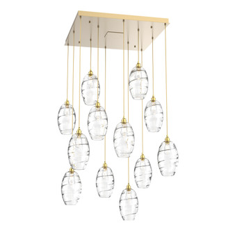 Ellisse Square 12pc Multi-Pendant (1289|CHB0035-12-GB-OC-C01-E2)