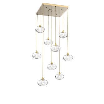 Coppa Square 9pc Multi-Pendant (1289|CHB0036-09-GB-OC-C01-E2)