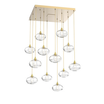 Coppa Square 12pc Multi-Pendant (1289|CHB0036-12-GB-OC-C01-E2)