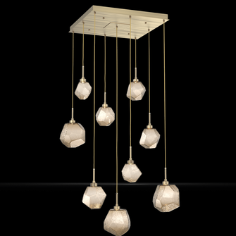 Gem Square 9pc Multi-Pendant (1289|CHB0039-09-HB-B-C01-L1)
