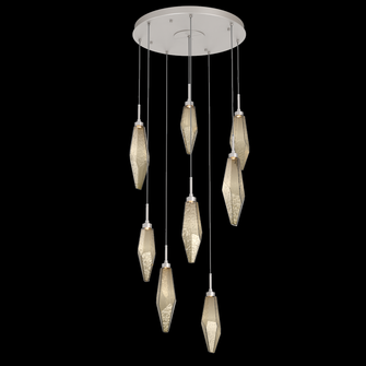 Rock Crystal Round 8pc Multi-Pendant (1289|CHB0050-08-BS-CB-C01-L1)