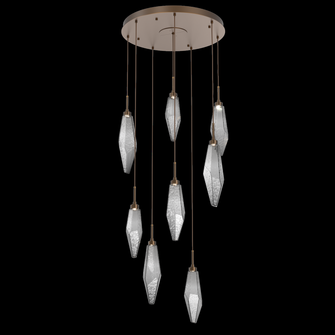 Rock Crystal Round 8pc Multi-Pendant (1289|CHB0050-08-FB-CS-C01-L1)