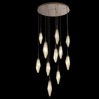 Rock Crystal Round 11pc Multi-Pendant (1289|CHB0050-11-FB-CB-C01-L1)