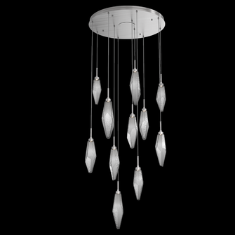 Rock Crystal Round 11pc Multi-Pendant (1289|CHB0050-11-SN-CS-C01-L1)