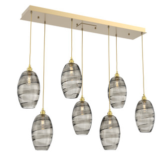 Ellisse Linear 7pc Multi-Pendant (1289|PLB0035-07-GB-OS-C01-E2)