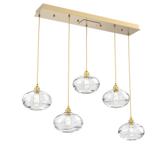 Coppa Linear 5pc Multi-Pendant (1289|PLB0036-05-GB-OC-C01-E2)