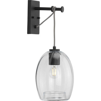 Caisson Collection Graphite One-Light Wall Bracket (149|P300215-143)