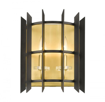 2 Light Wall Sconce (276|338-2S-MB+SBR)