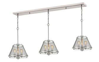 9 Light Linear Chandelier (276|451-16-3BN)