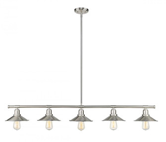 5 Light Linear Chandelier (276|613-5L-BN)