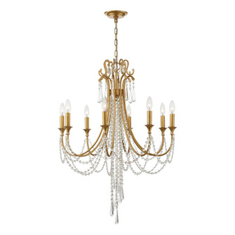 Arcadia 26.75'' Antique Gold Chandelier (205|ARC-1908-GA-CL-MWP)