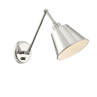 Mitchell 1 Light Polished Nickel Task Sconce (205|MIT-A8020-PN)