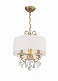Othello 14'' Swarovski Strass Crystal Vibrant Gold Chandelier (205|6623-VG-CL-S)