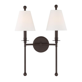 Riverdale 15'' Dark Bronze Sconce (205|RIV-383-DB)