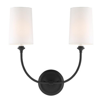 Libby Langdon Sylvan 15.5'' Black Forged Sconce (205|2242-BF)