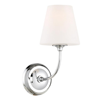 Libby Langdon Sylvan 6'' Polished Chrome Sconce (205|2441-OP-CH)