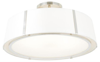 Fulton 6 Light Polished Nickel Semi Flush Mount (205|FUL-907-PN_CEILING)