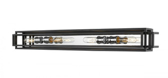 4 Light Vanity (276|454-4V-BK-CH)