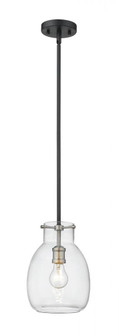 1 Light Pendant (276|476MP-ROD-MB-BN)