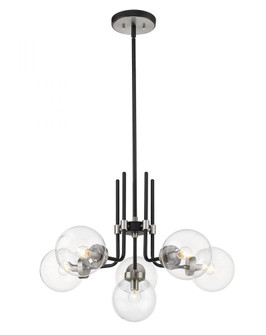 6 Light Chandelier (276|477-6MB-BN)