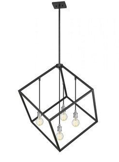 4 Light Chandelier (276|478P34-MB-BN)