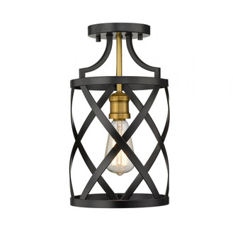 1 Light Flush Mount (276|481F1-MB-OBR)