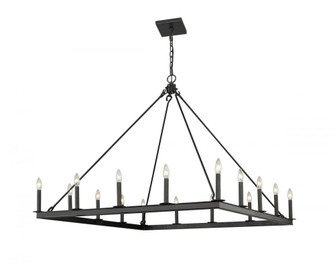 16 Light Chandelier (276|482S-16MB)