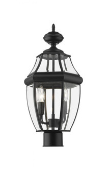 2 Light Outdoor Post Mount Fixture (276|580PHM-BK)
