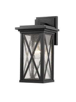1 Light Outdoor Wall Light (276|583S-BK)