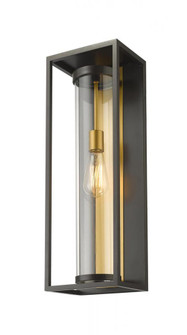 1 Light Outdoor Wall Light (276|584B-DBZ-OBS)