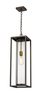 1 Light Outdoor Chain Mount Ceiling Fixture (276|584CHB-DBZ-OBS)