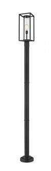 1 Light Outdoor Post Mounted Fixture (276|584PHBR-567P-BK)
