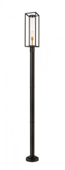 1 Light Outdoor Post Mounted Fixture (276|584PHBR-567P-DBZ)