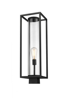 1 Light Outdoor Post Mount Fixture (276|584PHBS-BK)