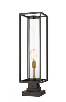 1 Light Outdoor Pier Mounted Fixture (276|584PHBS-SQPM-DBZ)