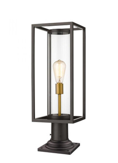 1 Light Outdoor Pier Mounted Fixture (276|584PHMR-533PM-DBZ)