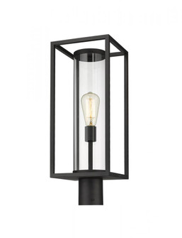 1 Light Outdoor Post Mount Fixture (276|584PHMR-BK)